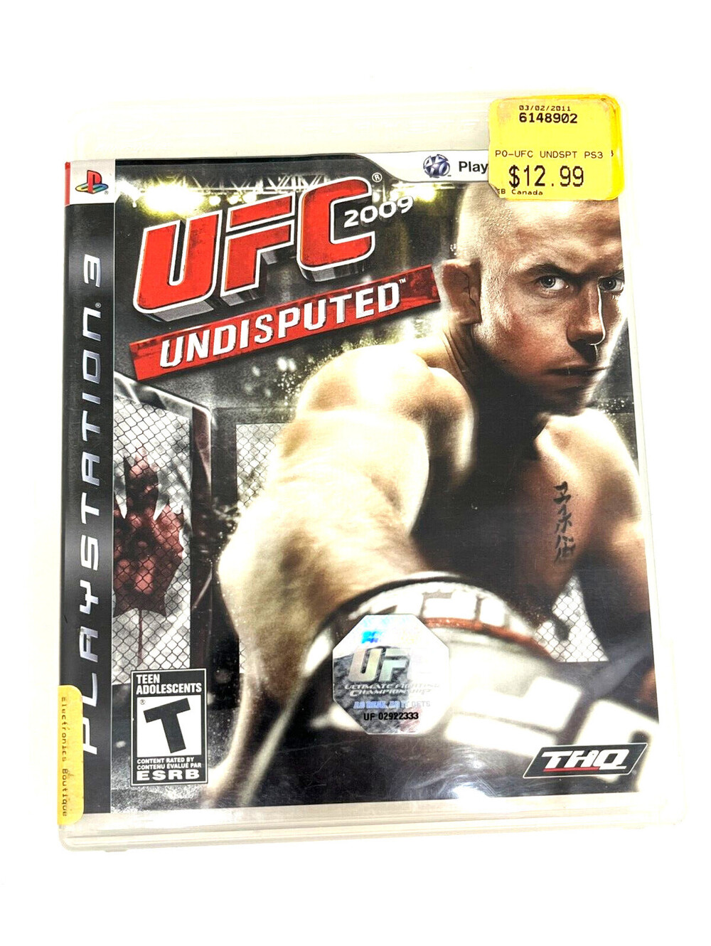 UFC Undisputed 2009 - PS3 - Playstation 3